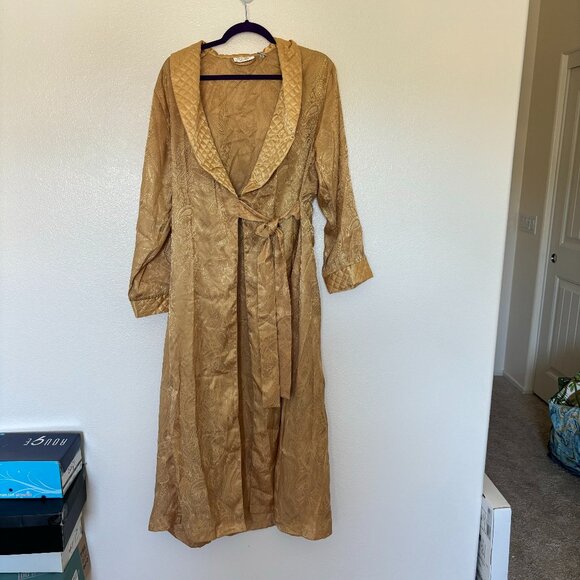 Victoria's Secret Other - Victoria Secret Gold Robe Size Medium